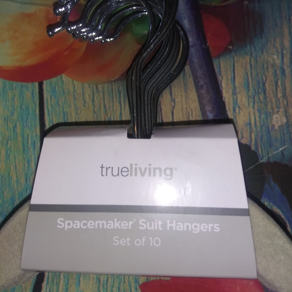Trueliving Spacemaker Suit Hangers Grey-Se… - Picture 2 of 2